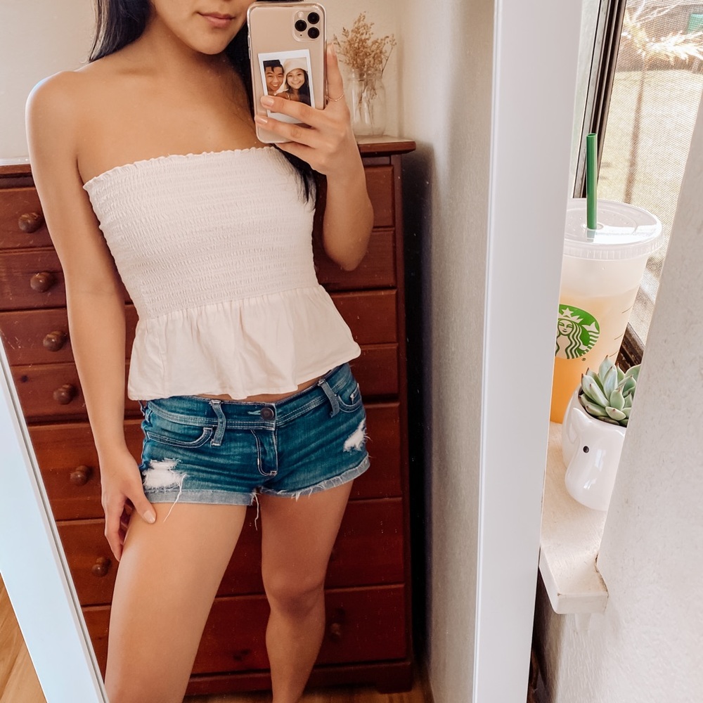 Brandy Melville pink Tube Top